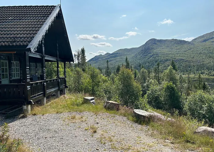 With A Great View At Lägenhet Gaustablikk